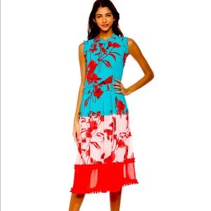 Ted Baker Camelis Fantasia Tiered Midi Dress